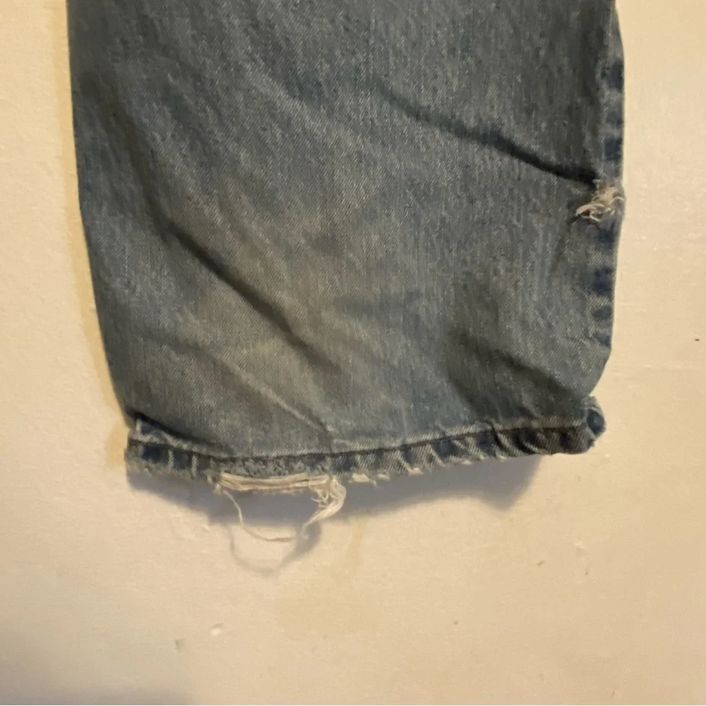 Levi’s Silver Tab‎ Men's Blue Jeans Distressed 33X32 Loose Fit Hole Back Pocket